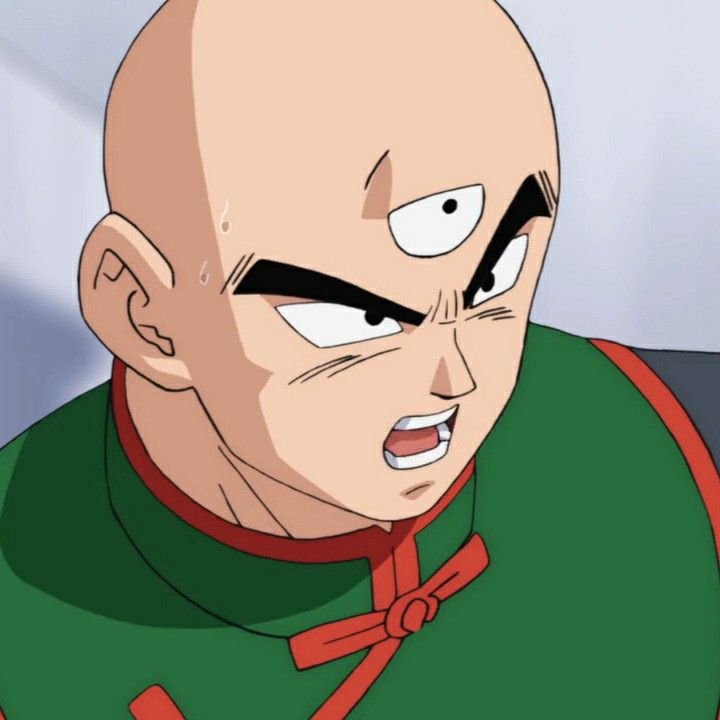 Tien Shinhan - Three-eyed human Z Fighter